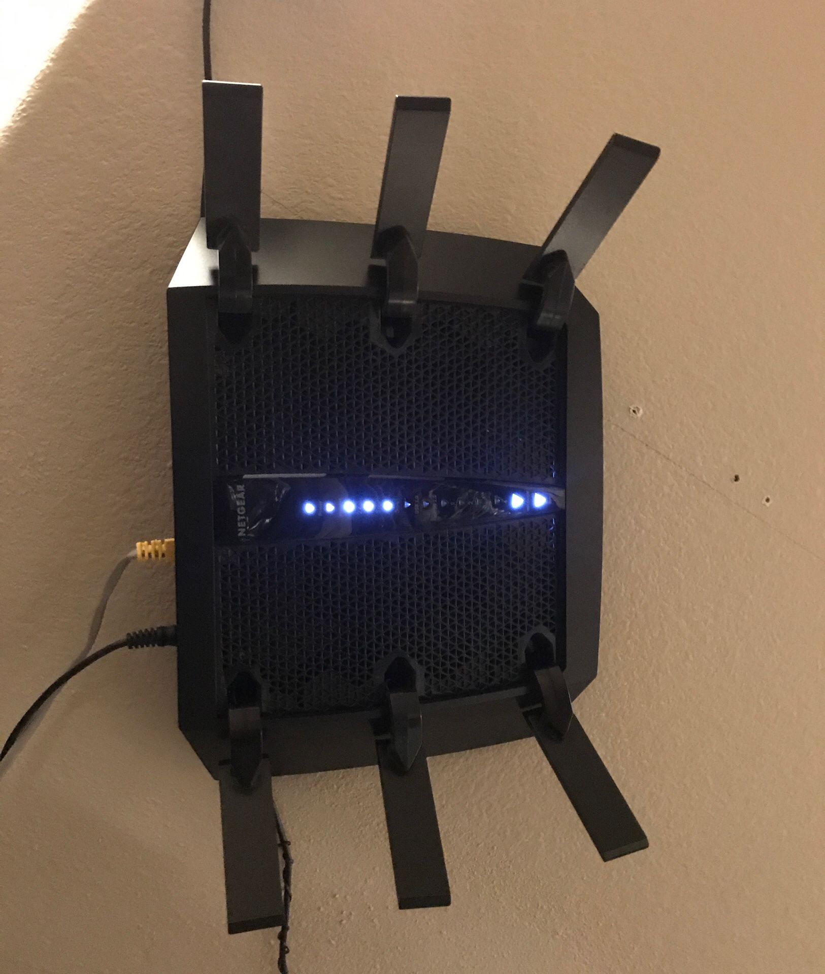 Netgear NightHawk x-6 Triband WiFi Router.