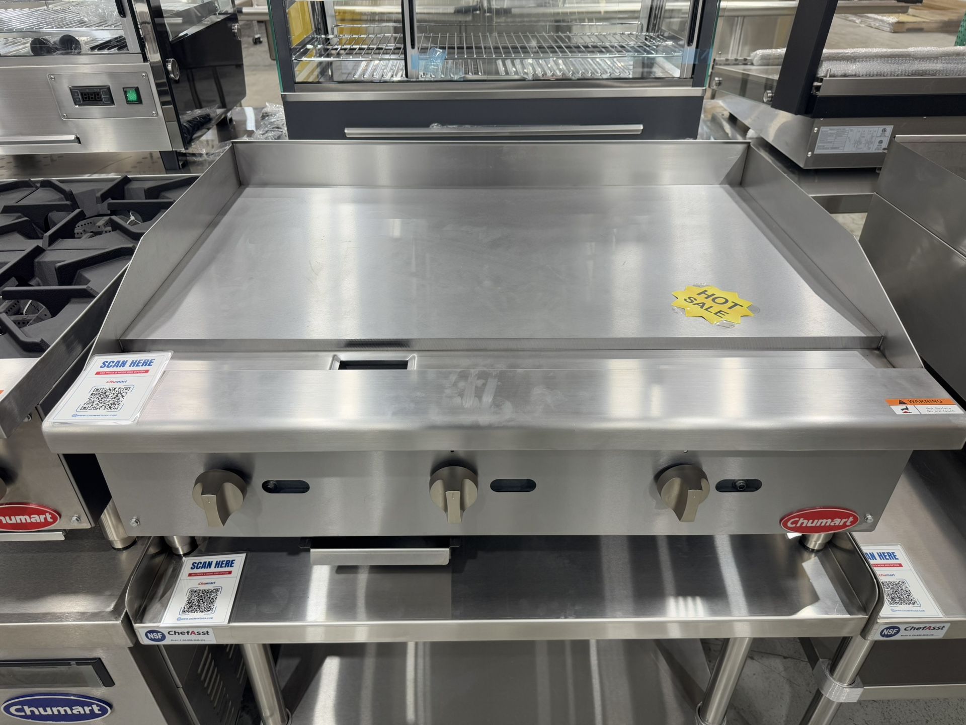 36in Gas griddle - NG/LP