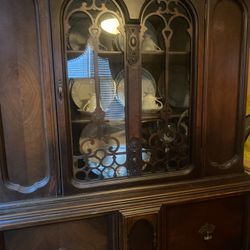 Antique China Cabinet 