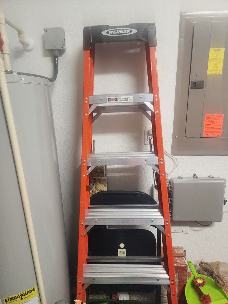 WERNER Professional 300lb Weight Limit Ladder