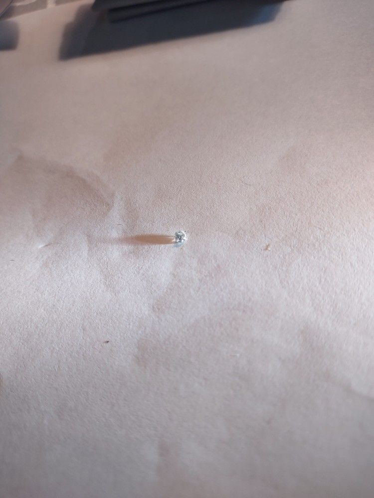 Round White Loose Diamond Size 2.62 MM 0.085 Ctw