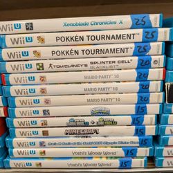 Nintendo Wii U Games