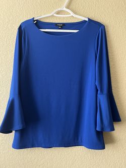 Blue Premise Blouse