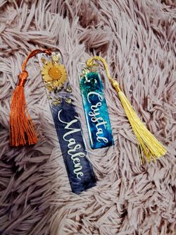 Epoxy Bookmarks/Keychain