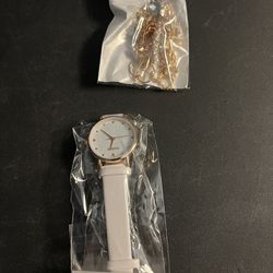 Watch Set With Necklace, Ring, Bracelet 