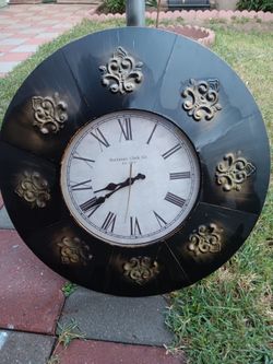 Metal Wall Clock