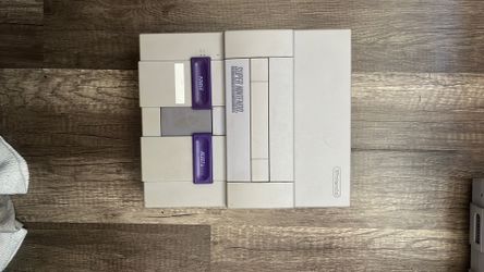 Super Nintendo console snes