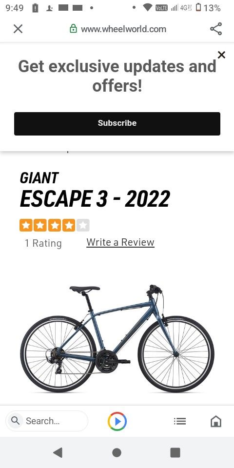 Giant Bike( Frame Only) 