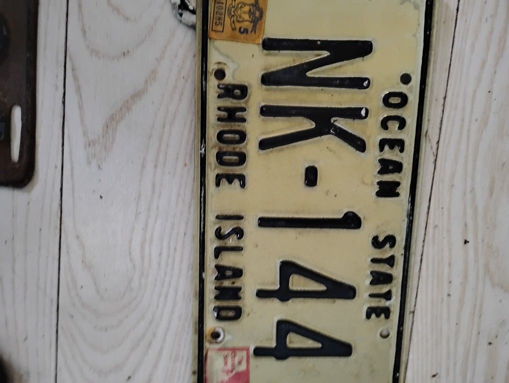 Old License Plates