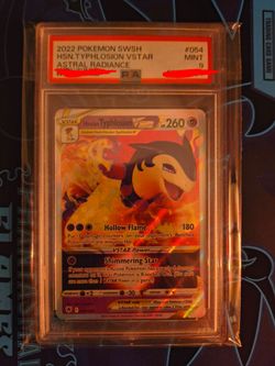 PSA 9 Hisuian Typhlosion VSTAR #054