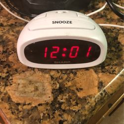 Sharp Alarm Clock