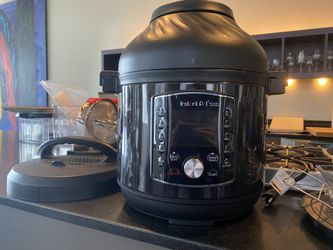 Instapot Duo Crisp 8qt Air Fryer Pressure Cooker