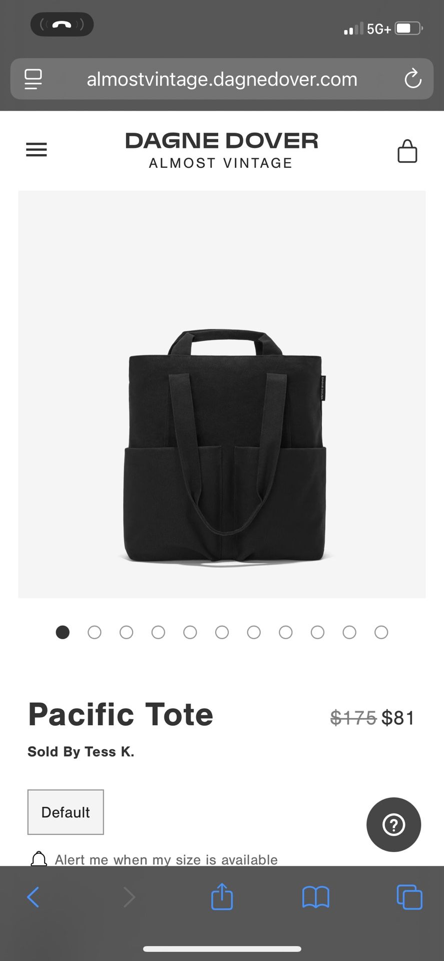 Dange Dover Pacific Tote Bag