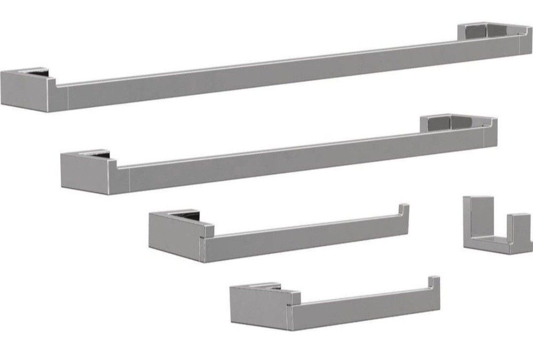 Franklin Brass 5-Piece Bathroom Hardware Set In Chrome