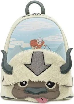 Loungefly Nickelodeon Avatar & Appa Fuzzy Backback 