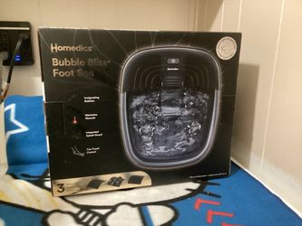 Homedics Bubble Bliss Foot Spa Brand New In Box