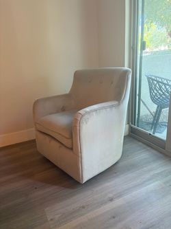 Swivel chair nursery office