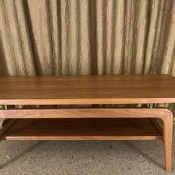 Skagen Walnut+Brass Coffee Table