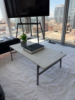 Marble coffee table