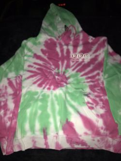 RRR GREEN AND PINK SWEATER NEW