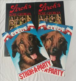 Vintage STROH'S Beer Posters