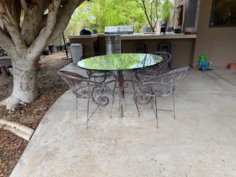 Glass table