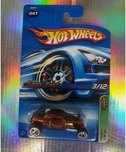 2006~ SOOO FAST~TREASURE HUNT~#3/12~HOT WHEELS~ORIGINAL~COLLECTIBLE~RARE~VHTF