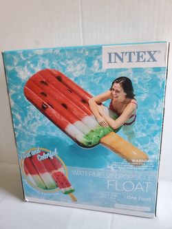 Intex watermelon Popsicle float