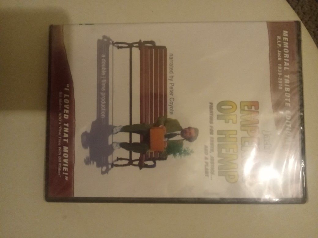 Jack Herer Is Emperor Of Hemp Dvd Memorial Tribute Edition