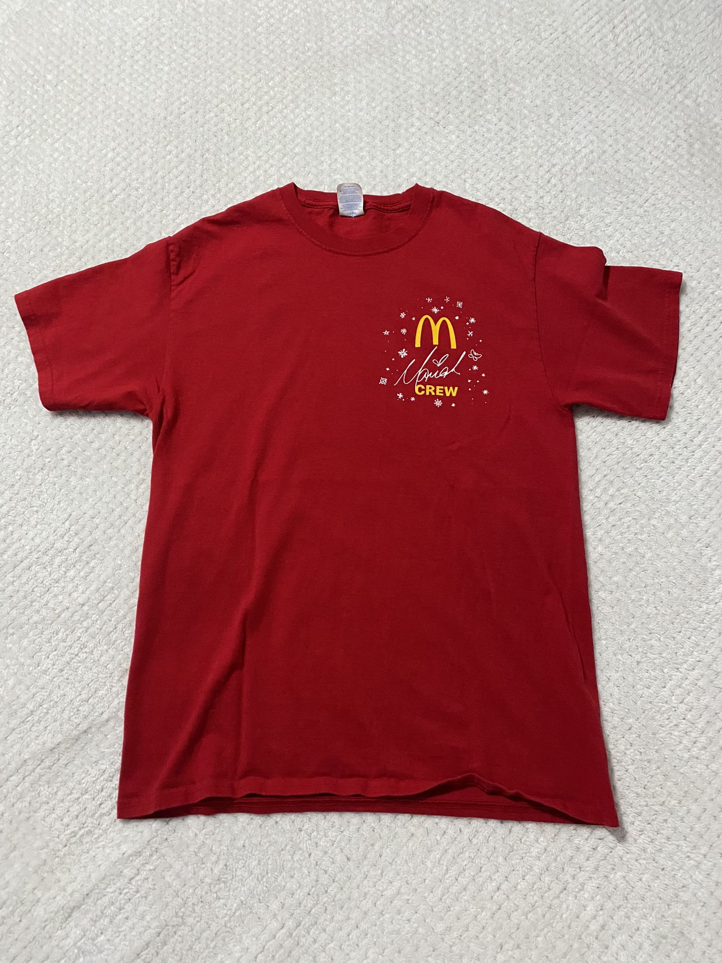Mariah Carey McDonalds Crew Shirt