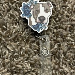 Dog Badge Reel