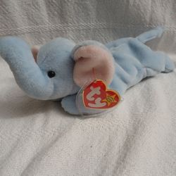 Beanie Baby [Peanut]Elephant RARE P.v.c.