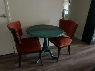 Free table & two chairs