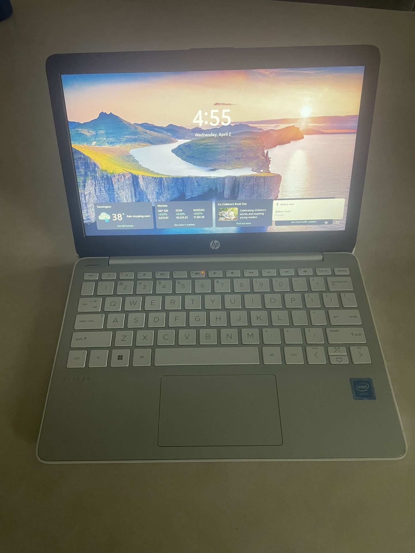 Laptop HP 2023 Cotton White
