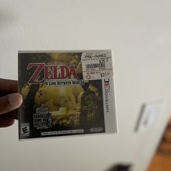 Zelda A Link Between Worlds 3DS Game