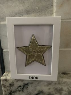 Limited Edition Christian Dior Gold Star Brooch