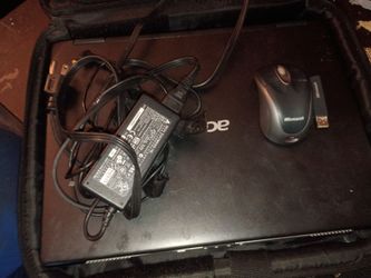 Acer aspire Windows laptop 130 to 120 OBO works great comes with mouse pad and USB port