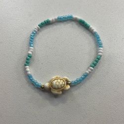 Blue Turtle Bracelet 