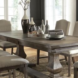 Dining Table + 6 Chairs - CLEARANCE $1000