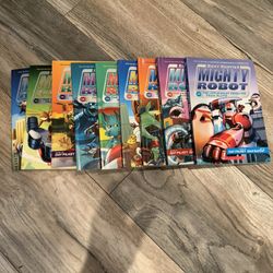  Ricky Ricotta’s Mighty Robot Complete Book Lot (Books 1–9) – Dav Pilkey