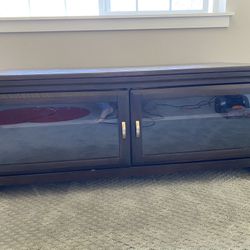 Wood Tv Table With Shelves 