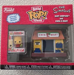 Funky Bitty Pop Town Kwik Mart w/Bart