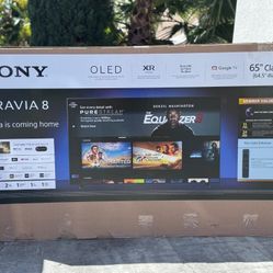 65” Sony smart 4k oled bravía 8 TV