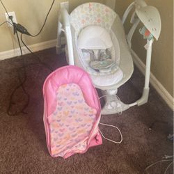 Baby Wash Chair And Swing 