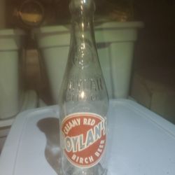 Vintage 12 Oz Glass Bottle Boylan Creamy 