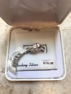Beautiful brand new ring never worn or anything, perfect for a promise ring or even engagement