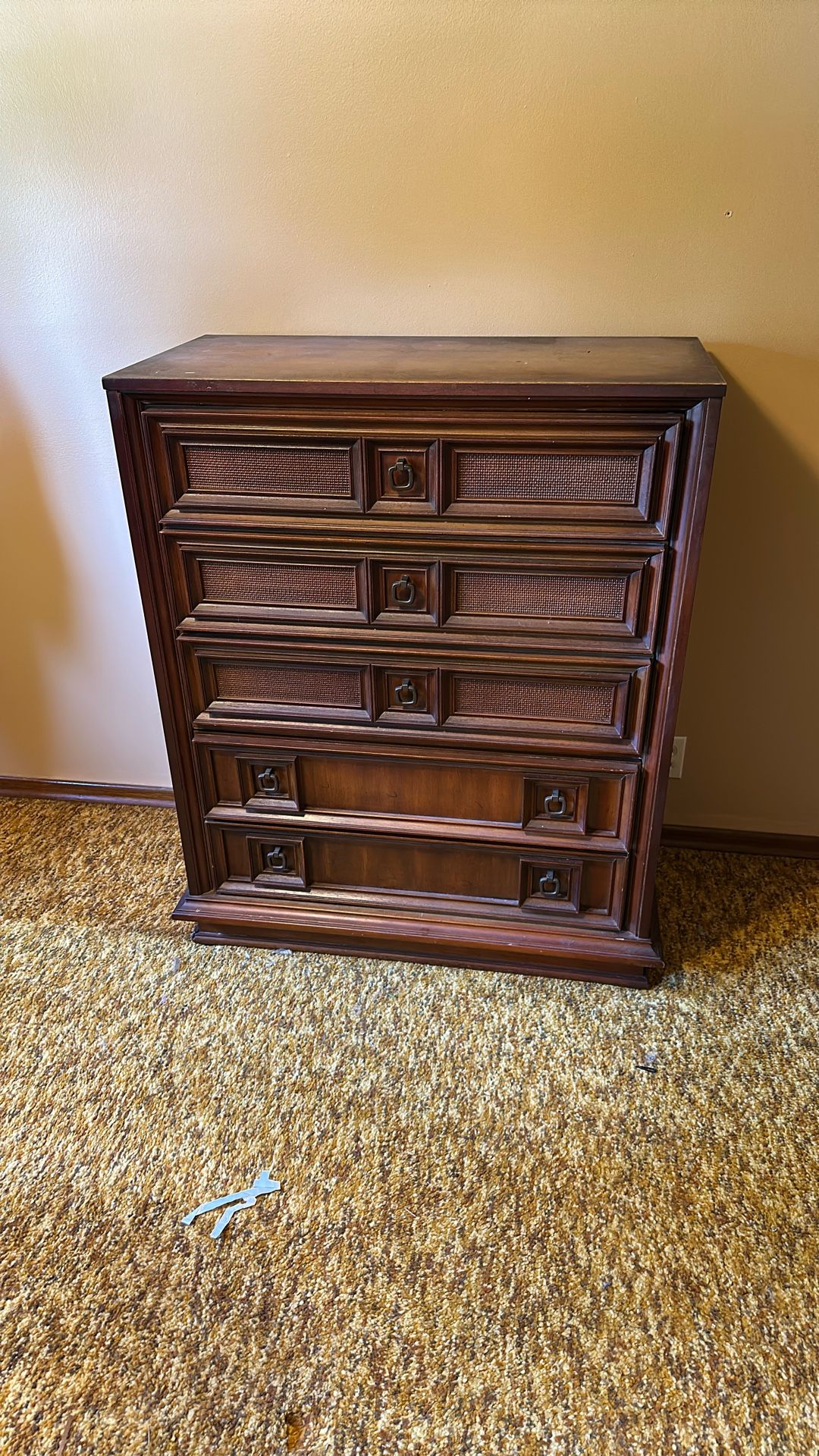 Vintage Solid Wood Dresser
