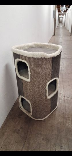 Cat Tower Pickup 2-8:30 pm rainbow/charleston cash only read description