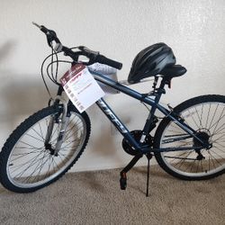New Huffy Highland 26 With Bell Helmet 