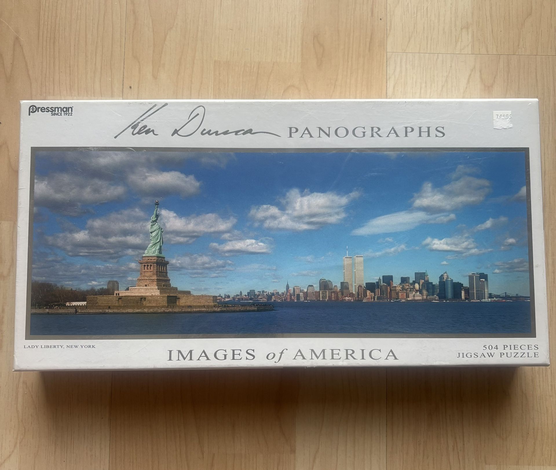 New Sealed Ken Duncan Pantograph New York Statue Liberty Puzzle 504 PCs 